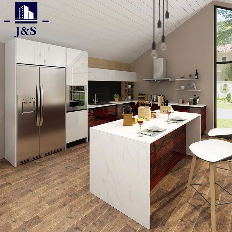 Cur moderni Wood Coquina Cabinets Saepe fabricata Cum Frameless Constructione?