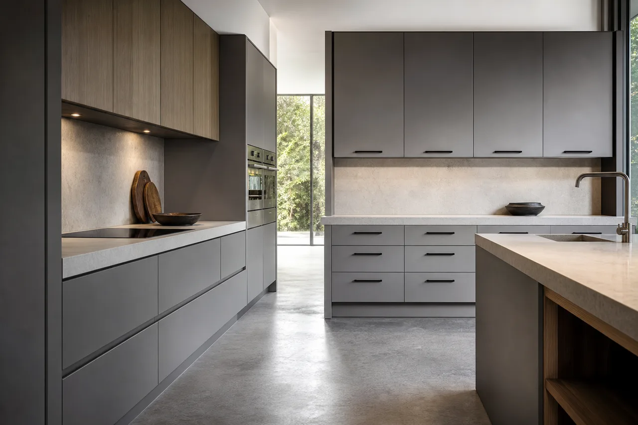 Handless Kitchen cabinets in the US (2026): A Clear Emptor FAQ for Handleless, Integrated-Pull, and Black-handle Designs