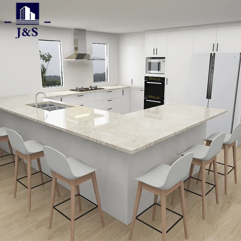 Magna Island Alba Modern Kitchen