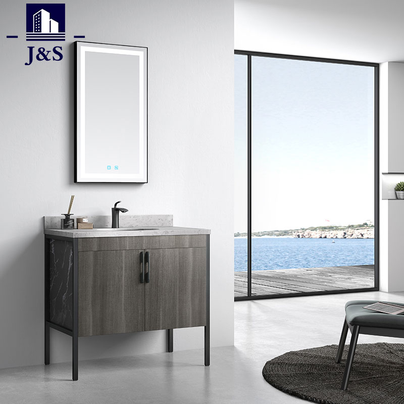 Modern Rustica Bathroom Cabinet Sets Corner